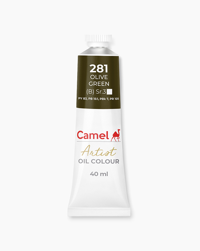 Camel Artist Oil Colours Olive Green